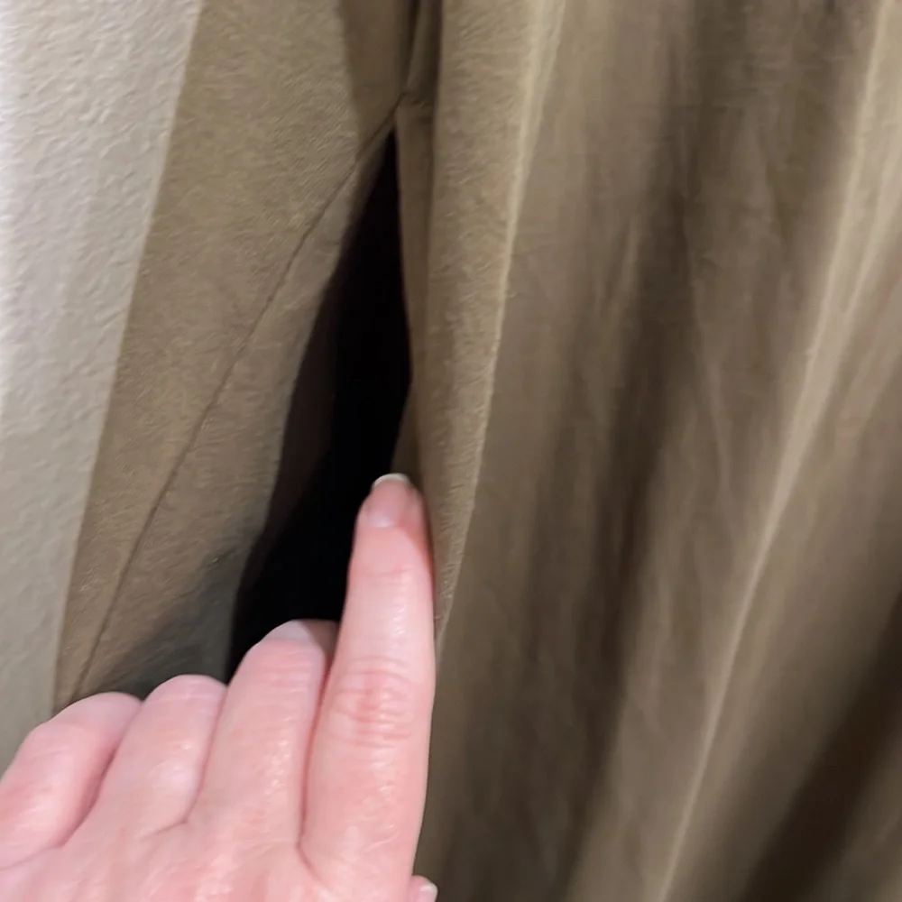 Cute Olive Green maxi dress, size XXL - Picture 4 of 6